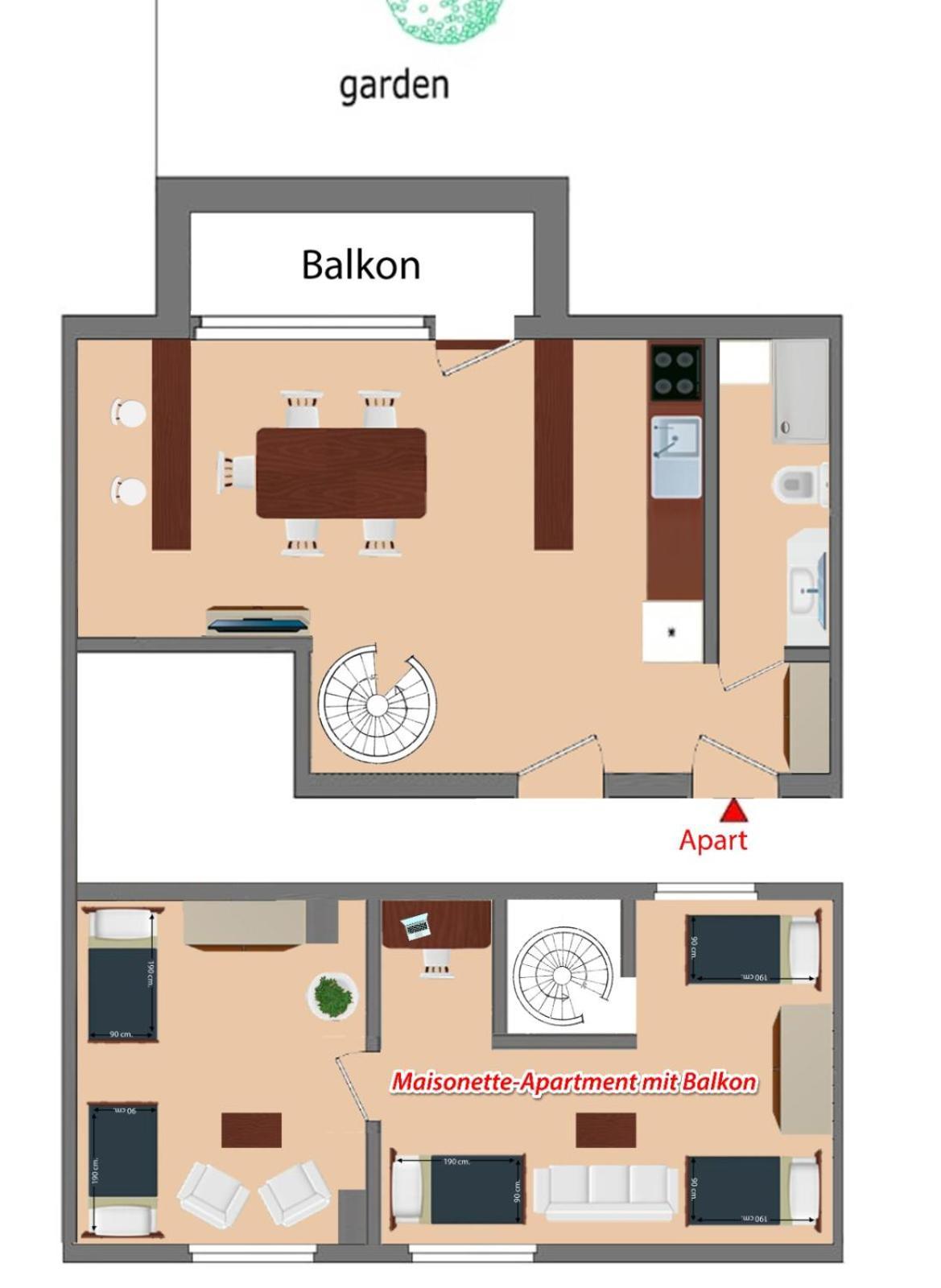 Golden Apartments Essen Dış mekan fotoğraf